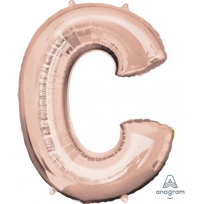 P50 32" (Rose Gold) Letter C SuperShape™